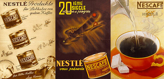 Embalagem de café solúvel da Nestlé, 1939