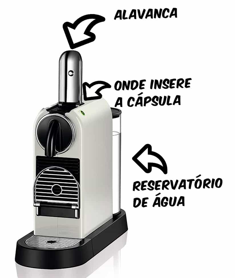 instrucoes maquina nespresso